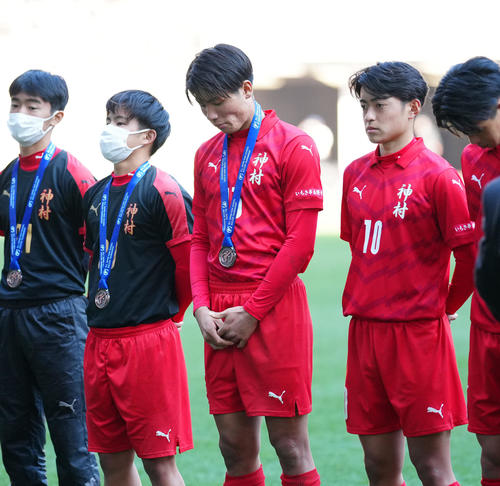 高校サッカー】神村学園・福田師王の選手権終わる「何もできず悔しい
