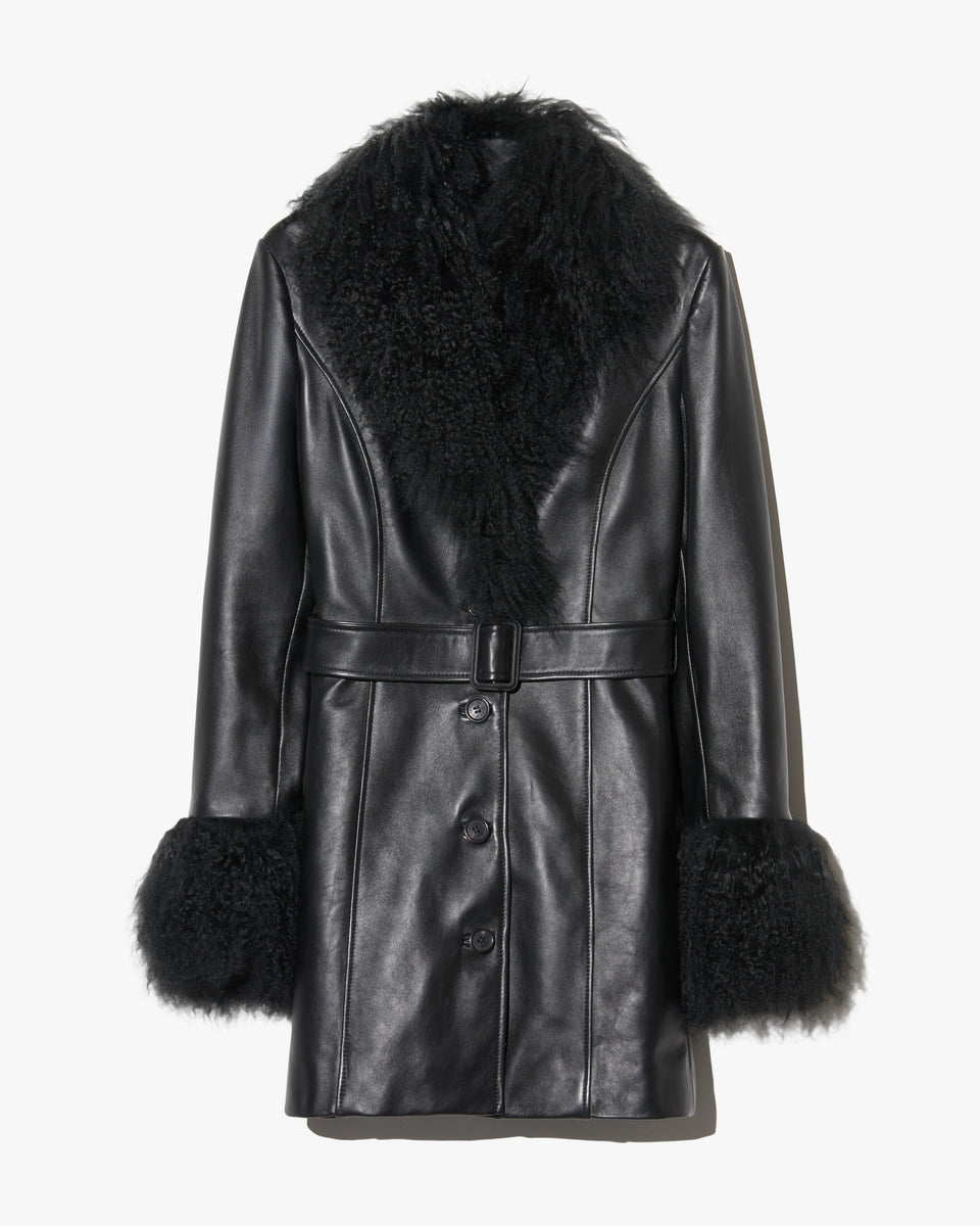 SEFA LEATHER JACKET | Nili Lotan