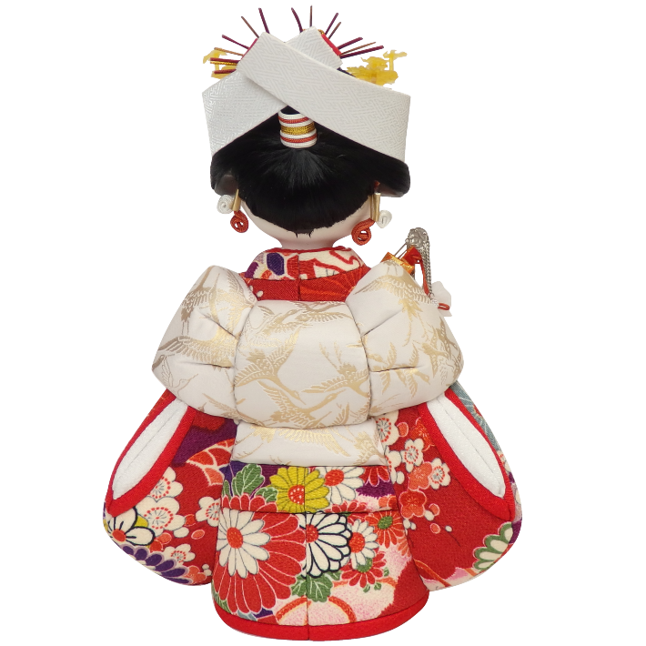 木目込人形 尾山人形 花嫁さん大【人形堂】