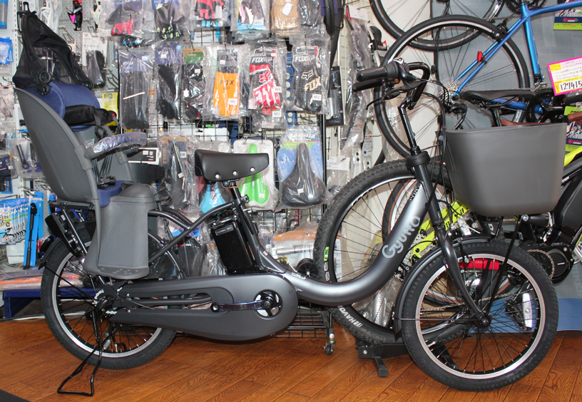 パナソニック製の三人乗り対応電動自転車ギュットクルームR・EXが入荷