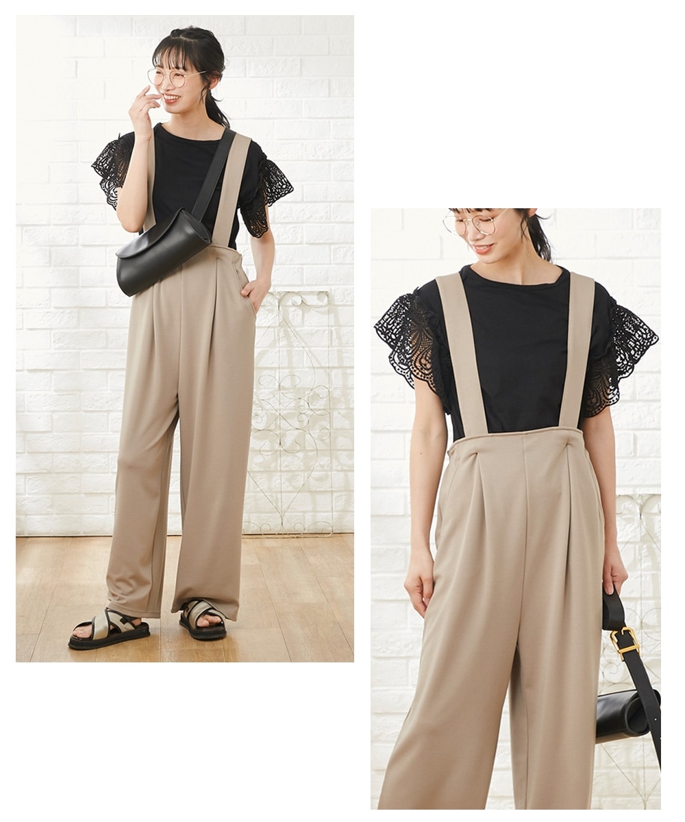 マタニティウエア】サロペットパンツ（産前・産後） 通販【ニッセン】