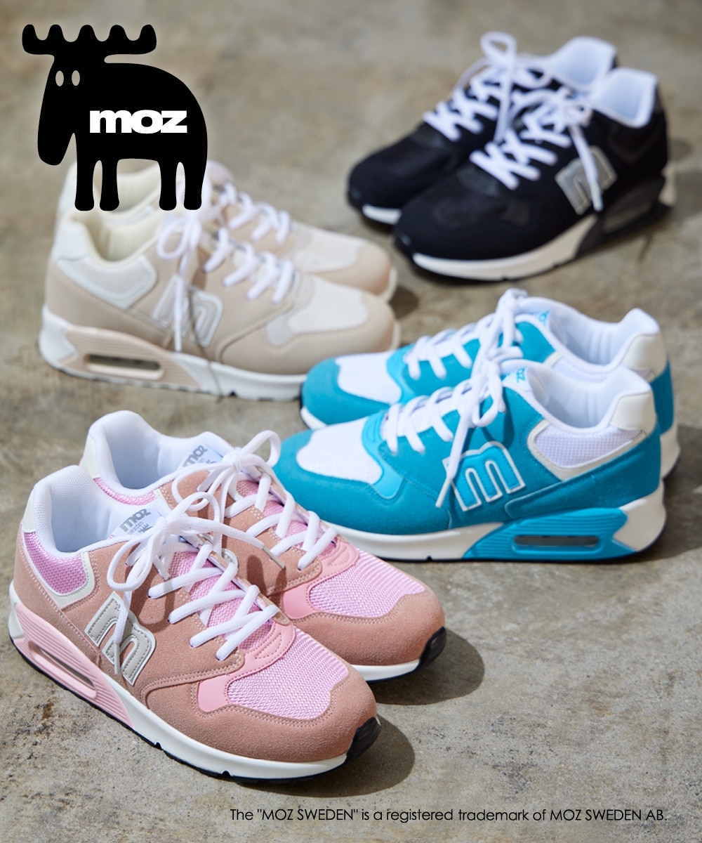 moz 厚底カジュアルスニーカー（ワイズ3E） 通販【ニッセン】
