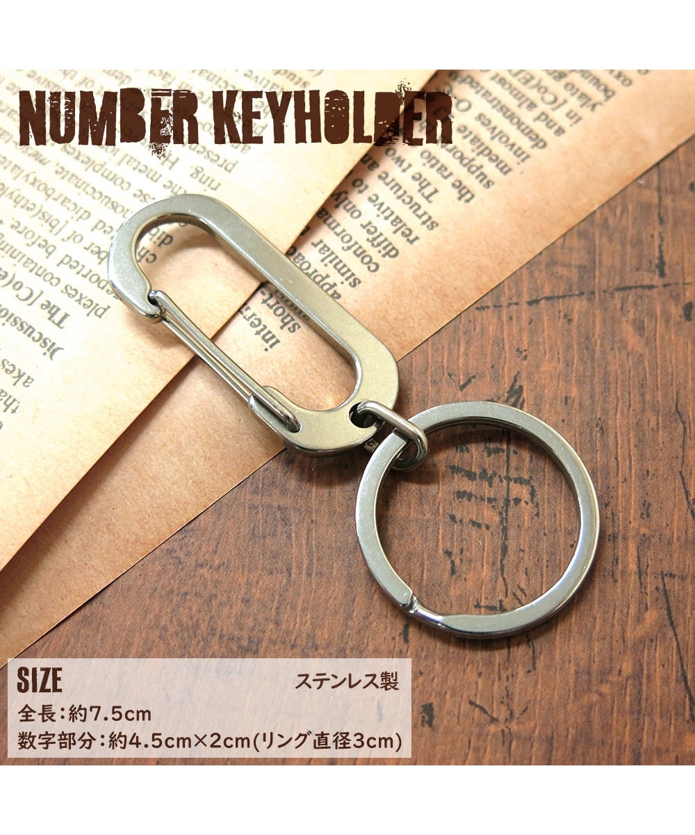 ステンレス製ナンバーカラビナ0 通販【ニッセン】