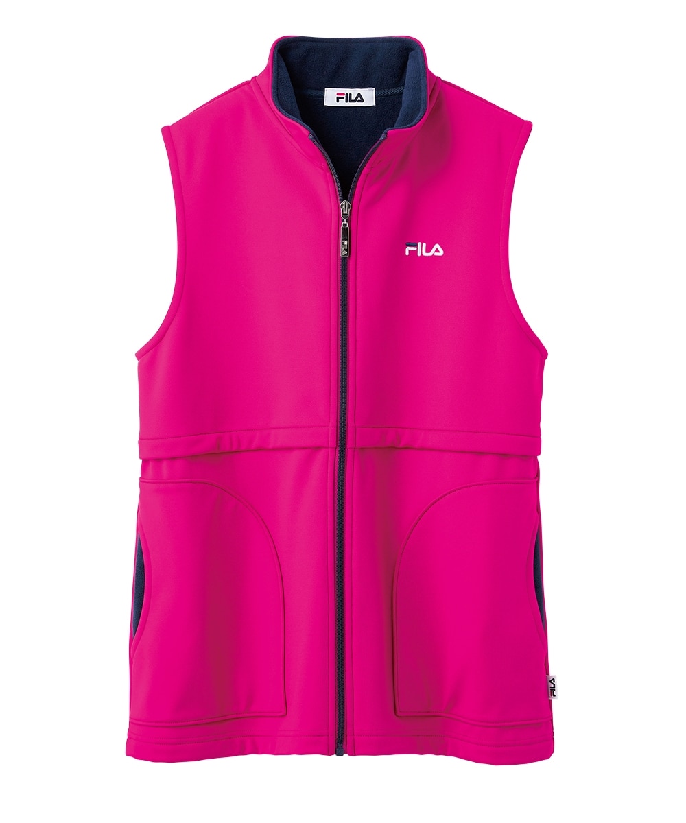 FILA〉防風ジャージベスト 通販【ニッセン】