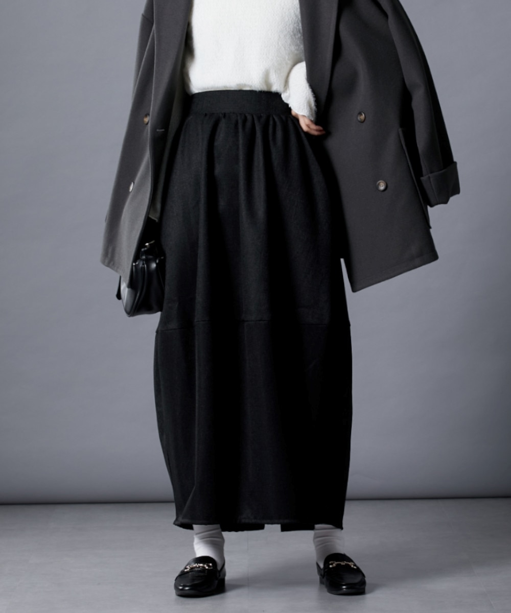 ツイードコクーンスカート 通販【ニッセン】