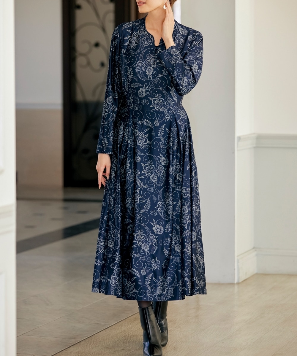 オリエンタルプリントワンピース【アトランダム】 通販【ニッセン】