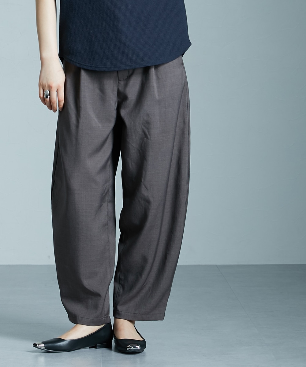 接触冷感】ゆったりサイズコクーンパンツ ［Soiunique］ 通販【ニッセン】