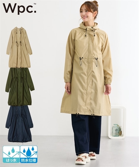 Wpc.（ダブリュピーシー）ロングモッズレインコート 通販【ニッセン】