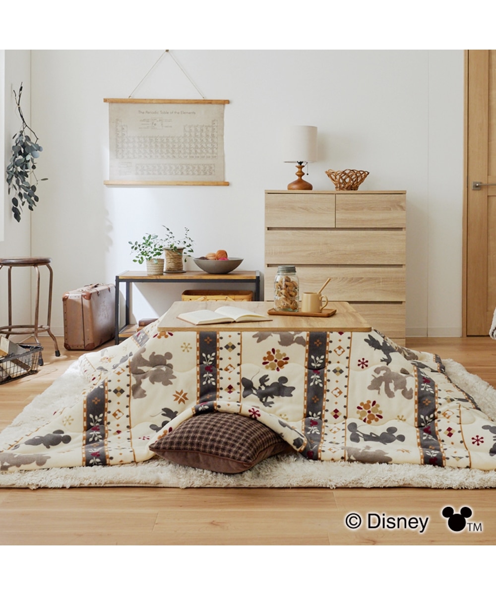 ディズニー/フランネルこたつ掛け布団 ミッキー＆フレンズ 通販