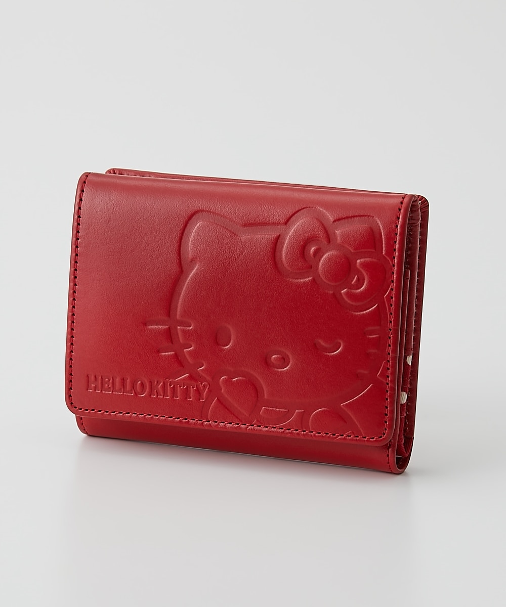 Hello Kitty（ハローキティ）本革ガバっと開く二つ折り財布 通販