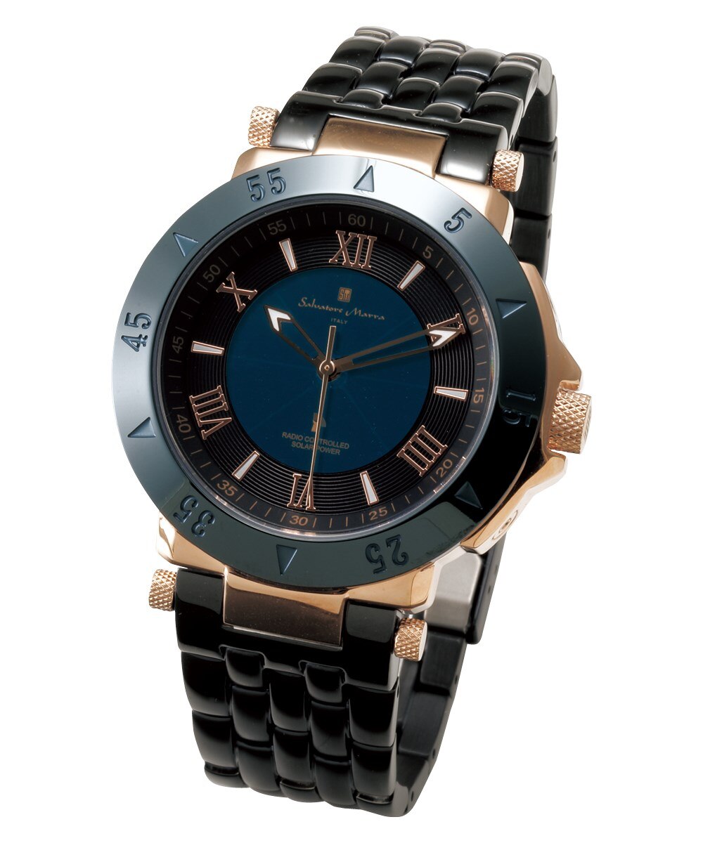 Salvatore Marra（サルバトーレマーラ）電波ソーラー腕時計 15周年記念