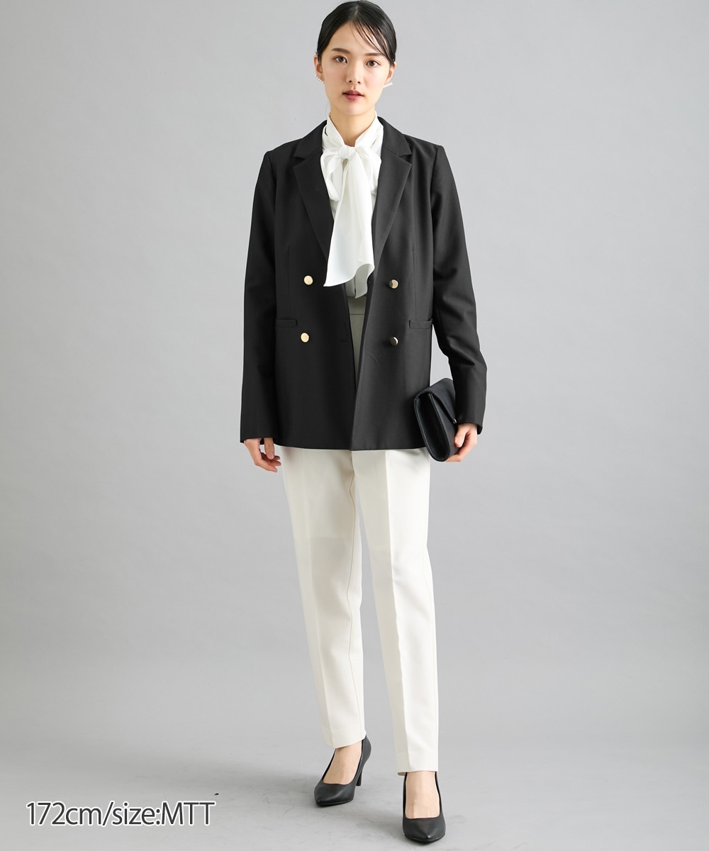 高身長 金ボタンダブルジャケット（トールサイズ） 通販【ニッセン】