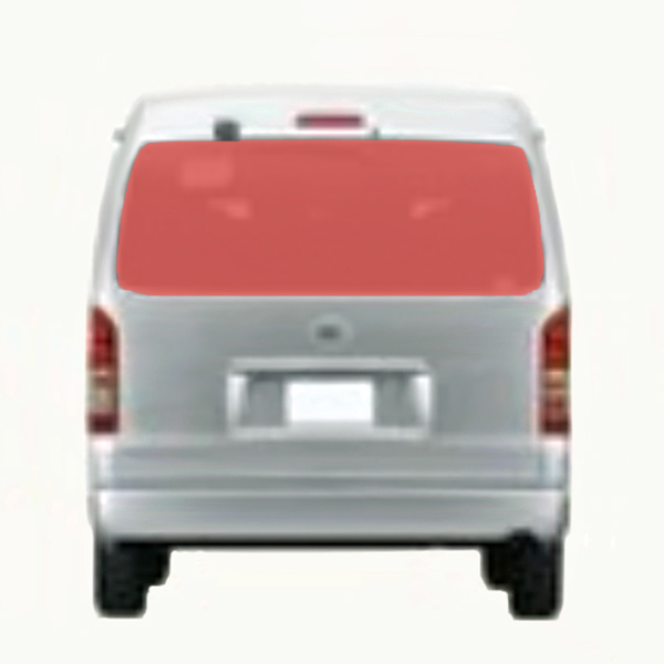 ハイエース用・FRP製フィックスウインドウ(バックドア用) | ニュー