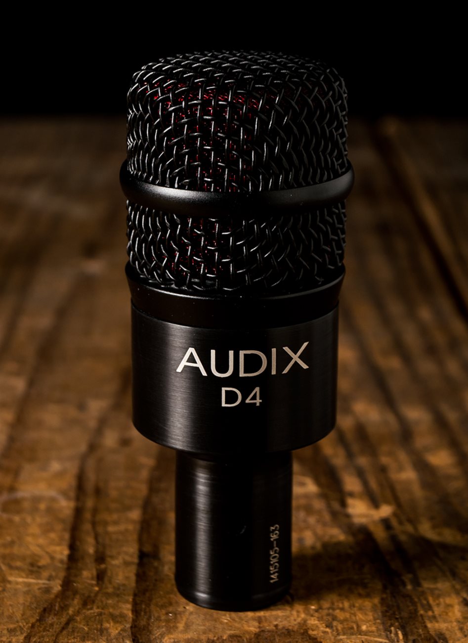 Audix D4 Dynamic Instrument Microphone