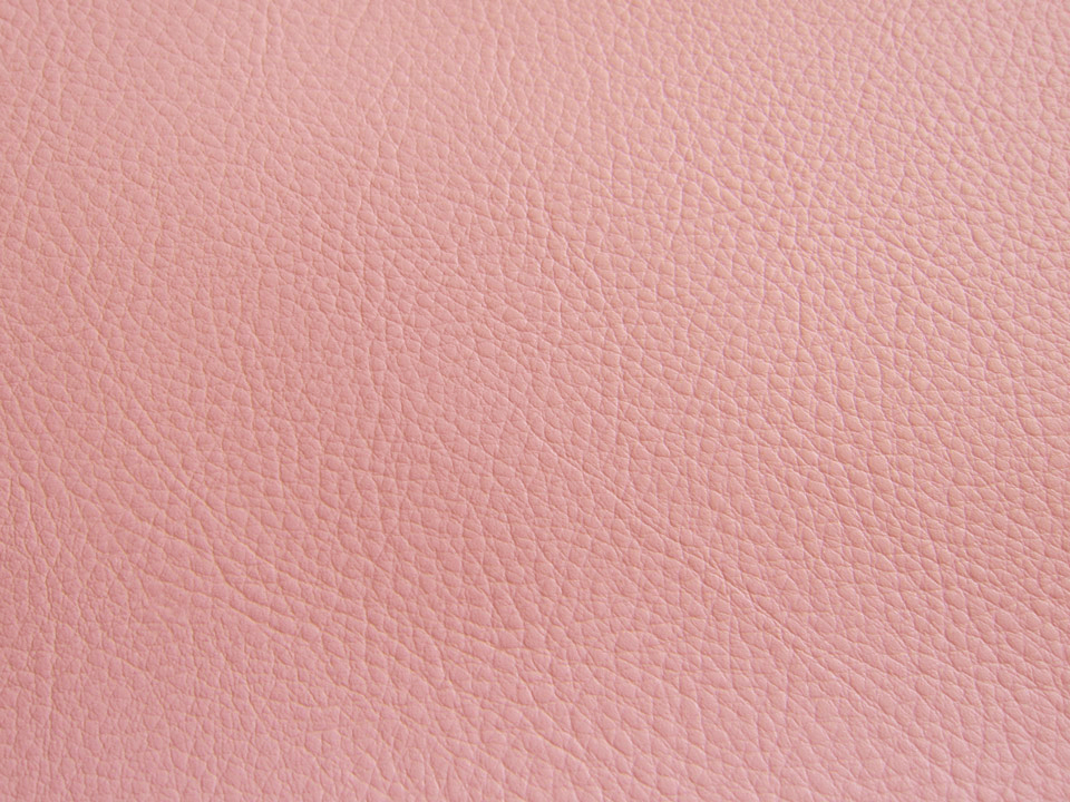 カラフル合皮レザー生地【難燃 薄ピンク】
