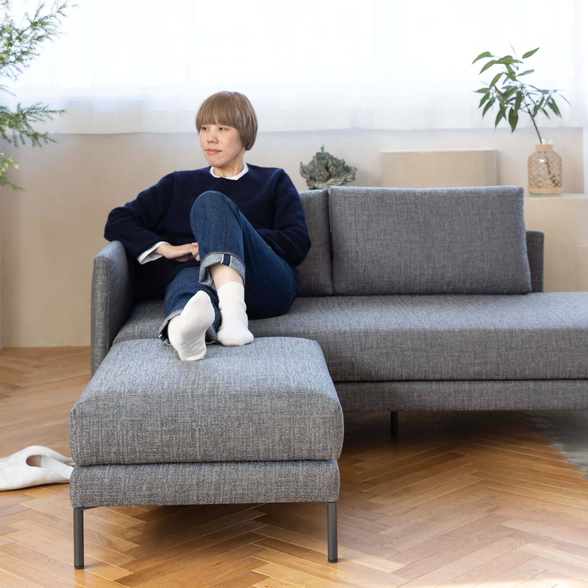 Animato オットマン」 製品詳細ページ | 国産ソファブランド NOYES