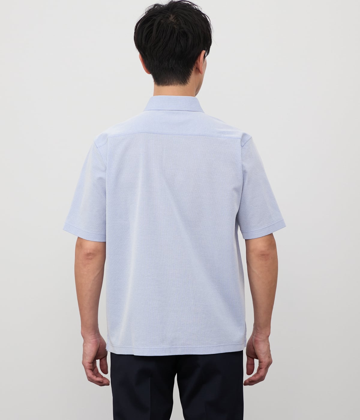 吸水速乾】COOL COMFORT ジャージーサッカーストライプ ポロシャツ