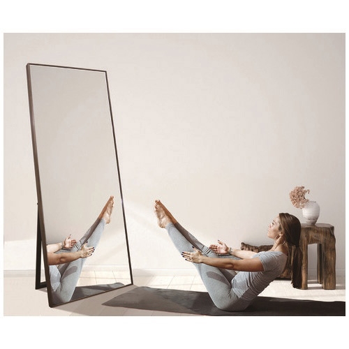 スマートオフィス】スタンドミラー SF-600 BR 塩川光明堂