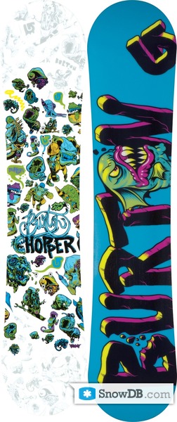 Snowboard Burton Chopper 2009/2010 :: Snowboard and ski catalog