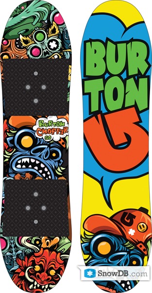 Snowboard Burton Chopper 2010/2011 :: Snowboard and ski catalog