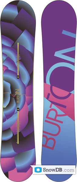 Snowboard Burton Feelgood Flying V 2011/2012 :: Snowboard and ski
