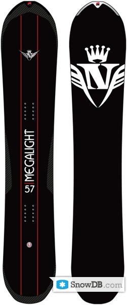 Snowboard Nidecker Megalight 2010/2011 :: Snowboard and ski