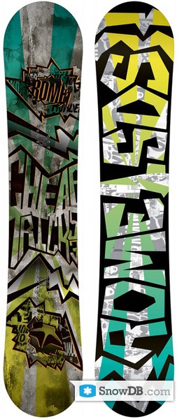 Snowboard Rome Cheaptrick 2010/2011 :: Snowboard and ski catalog