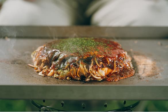 オタフクソースコラボ ステンレスお好み焼鉄板 | スノーピーク ＊ Snow