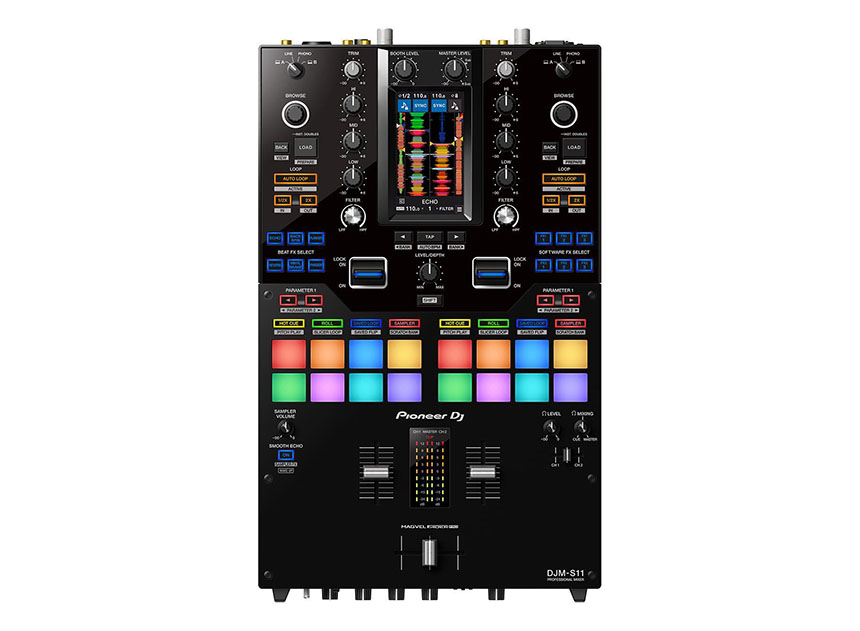 DJ機材 Pioneer DJ DJM-S11 DJM-S11 - Professional scratch style 2-channel DJ mixer (Black)