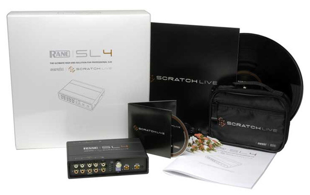 【新品未使用】RANE SL4 Serato Scratch Live RANE/Scratch Live 4(SL4)セットの紹介です。