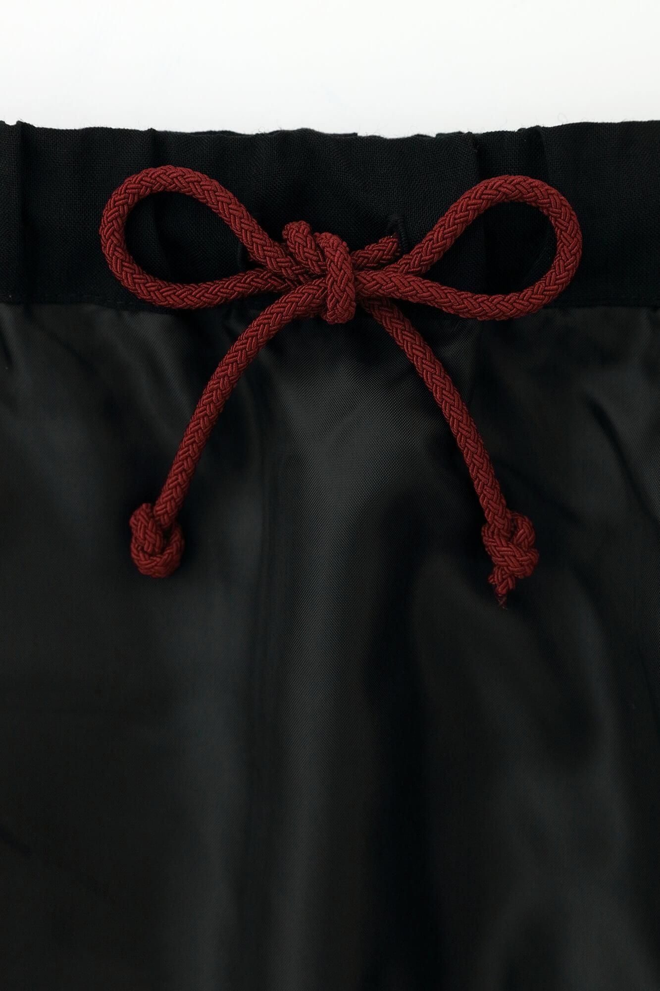 モスリン 双筒衣（そうとうい）／濡羽色（ぬればいろ）