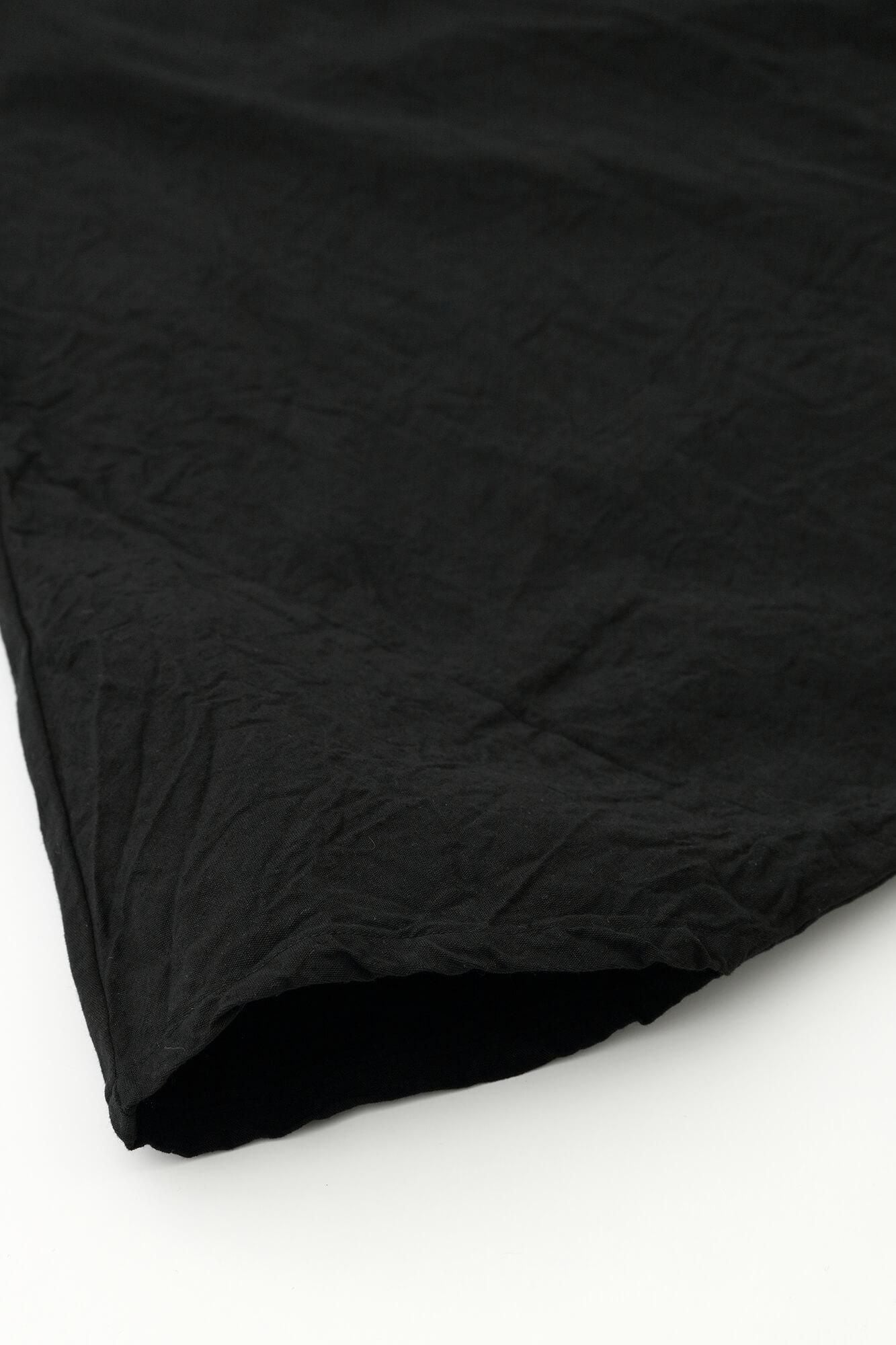 伊勢木綿 20/20 麻混 富士（ふじ） 2.0／濡羽色2（ぬればいろ）