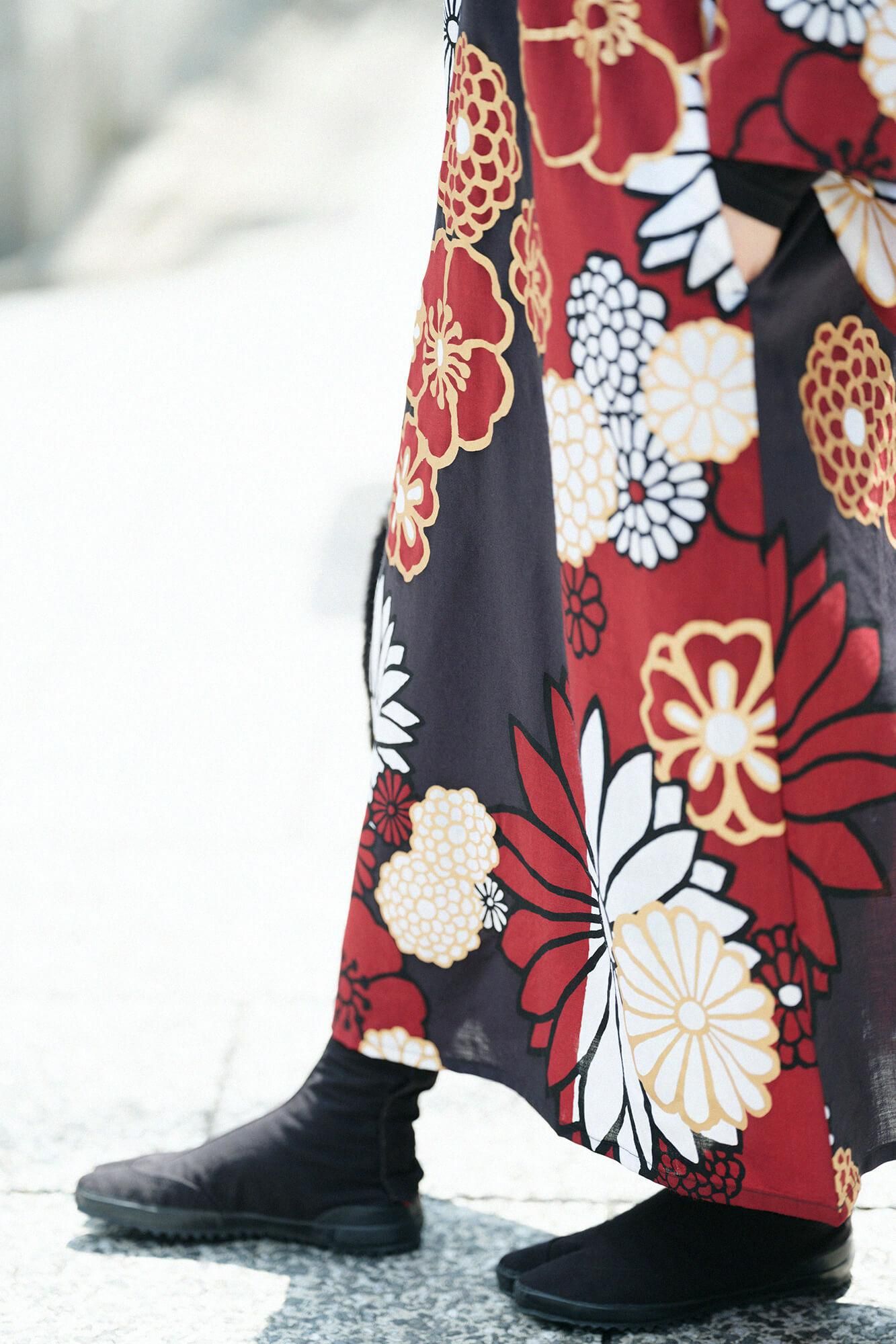 モスリン みたて衣／金襴緞子（きんらんどんす）