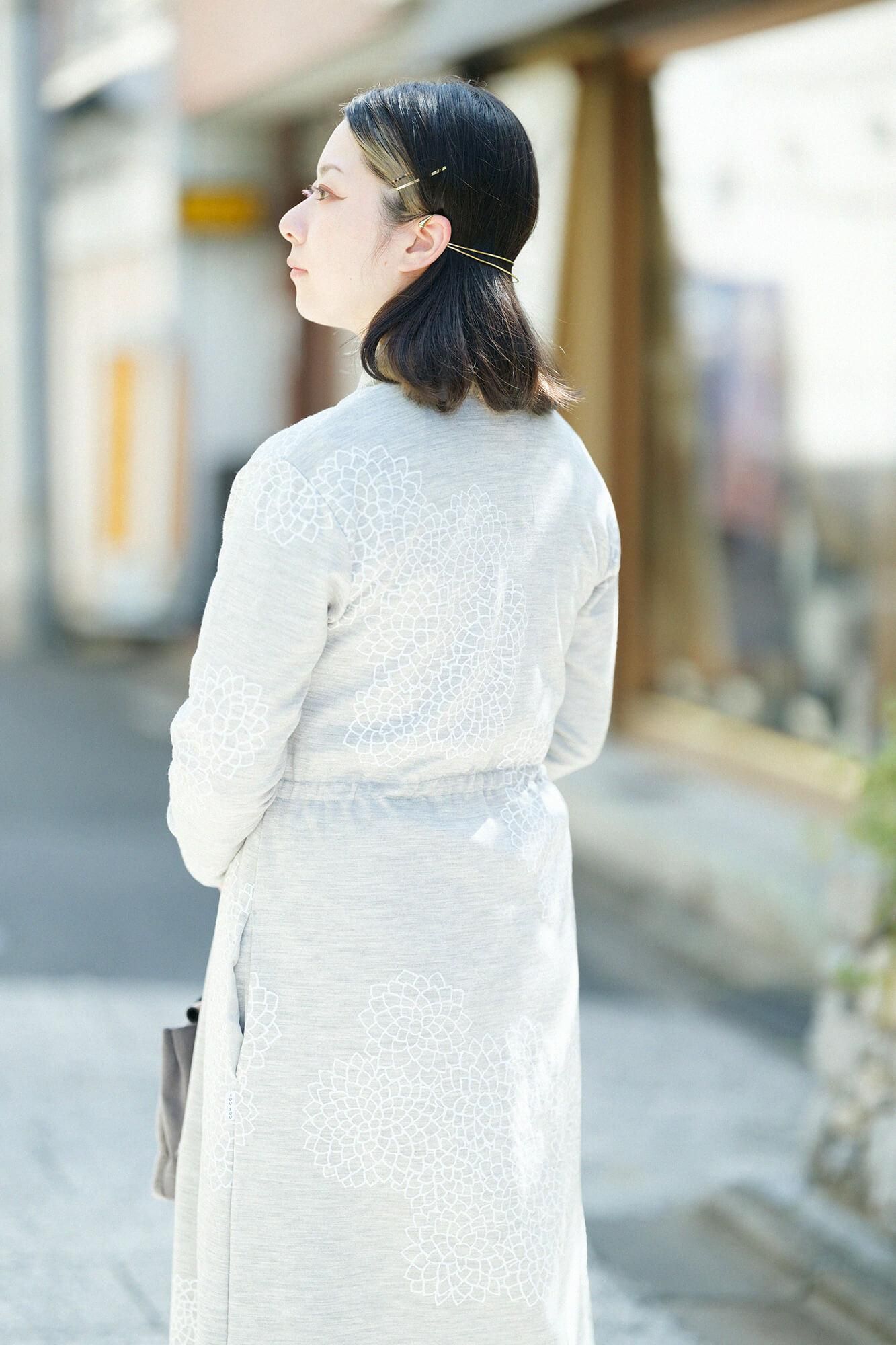 梳毛（そもう） 両面編（りょうめんあみ） 狭風靡（せばふうび） 長衣（な