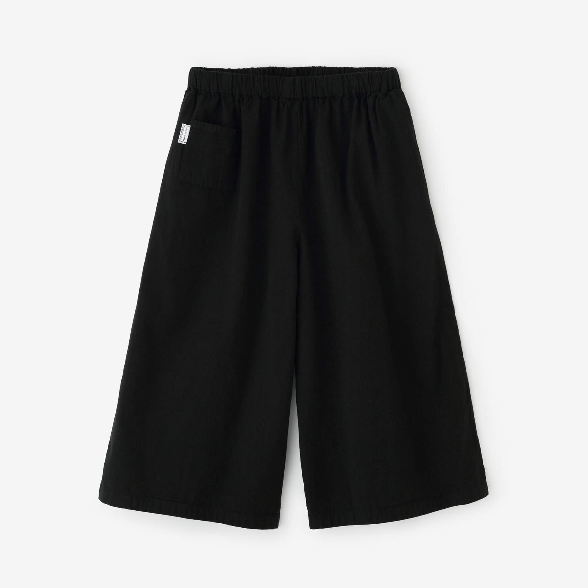 net限定】麻 広形（ひろなり）もんぺ はぎ丈／芍薬（しゃくやく） 月華