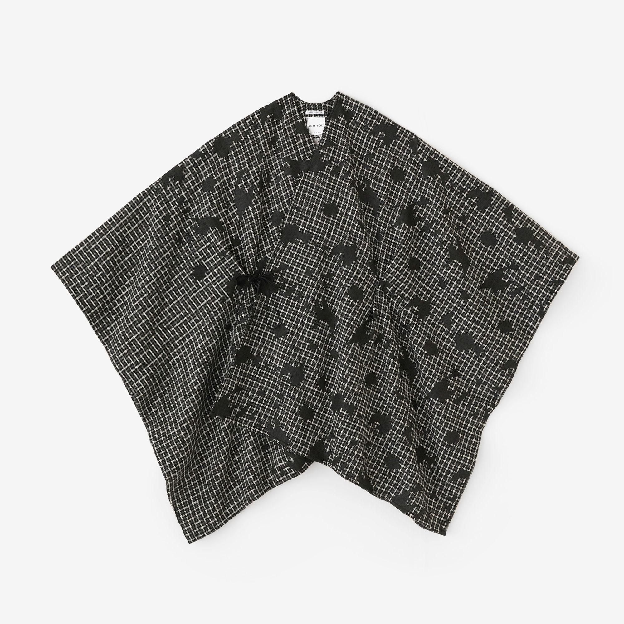 梳毛（そもう） 杉綾織（すぎあやおり） きさらぎ／濡羽色（ぬればいろ）