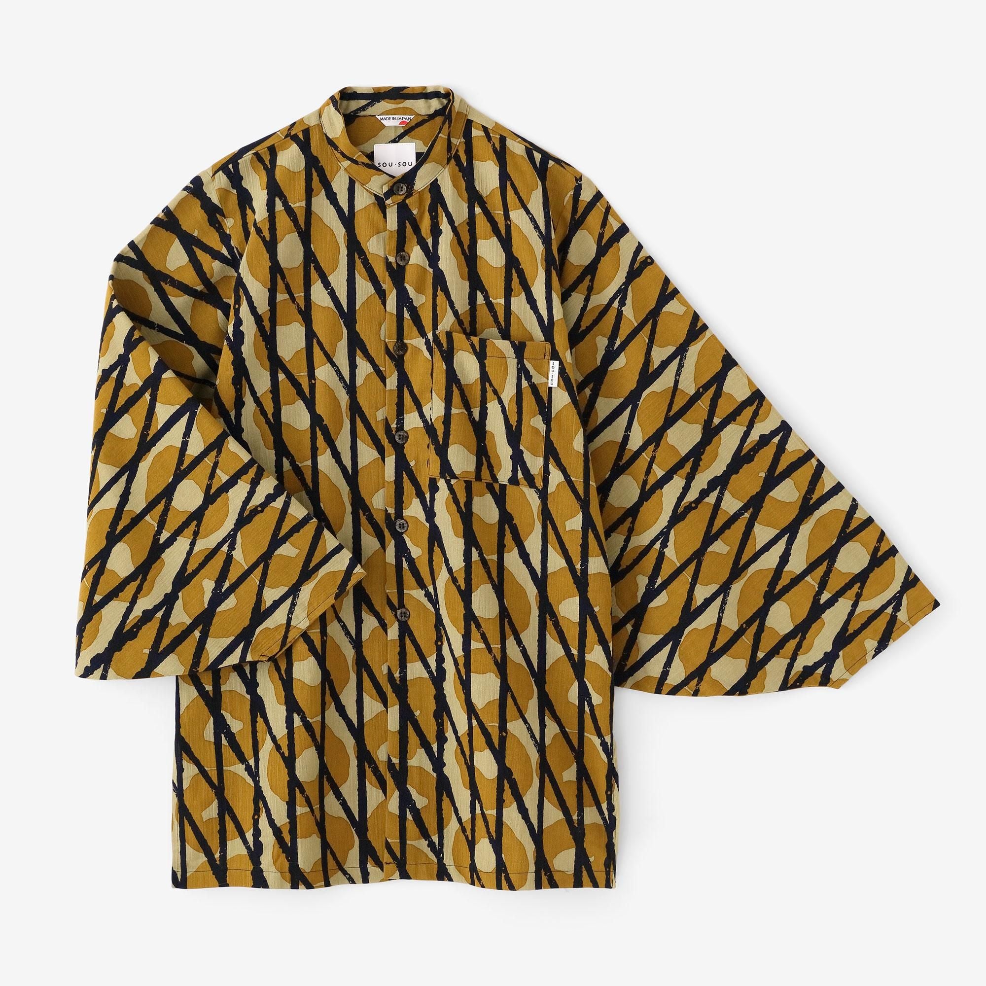 ツイード 薙刀長草衣（なぎなたながそうい）／雲間に（くもまに）菊と