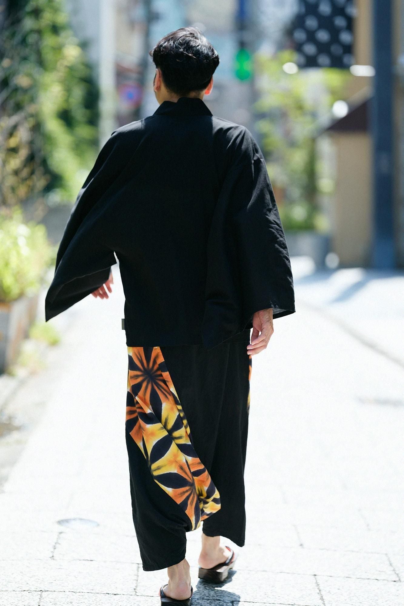 まり木綿 有松鳴海絞り 伊勢木綿 20/20 麻混 富士（ふじ） ／雪花