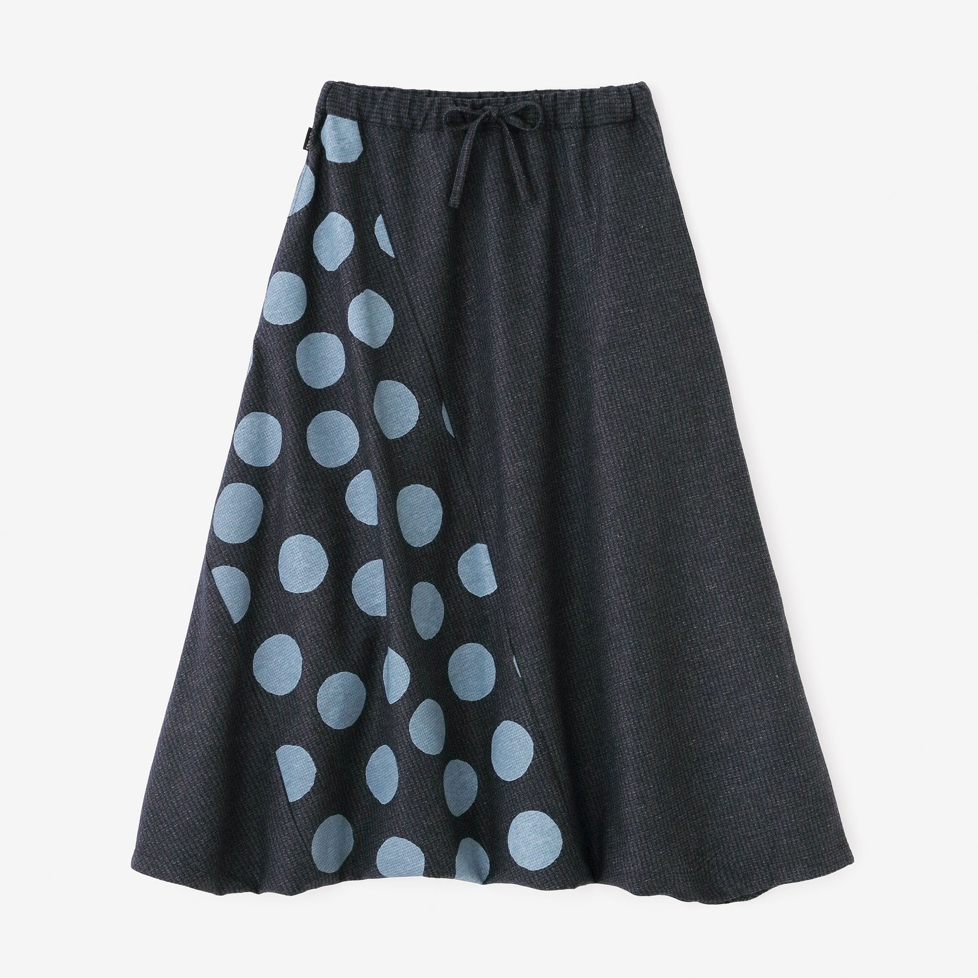 伊勢木綿 20/20 麻混 富士（ふじ） 2.0／消炭色（けしずみいろ）