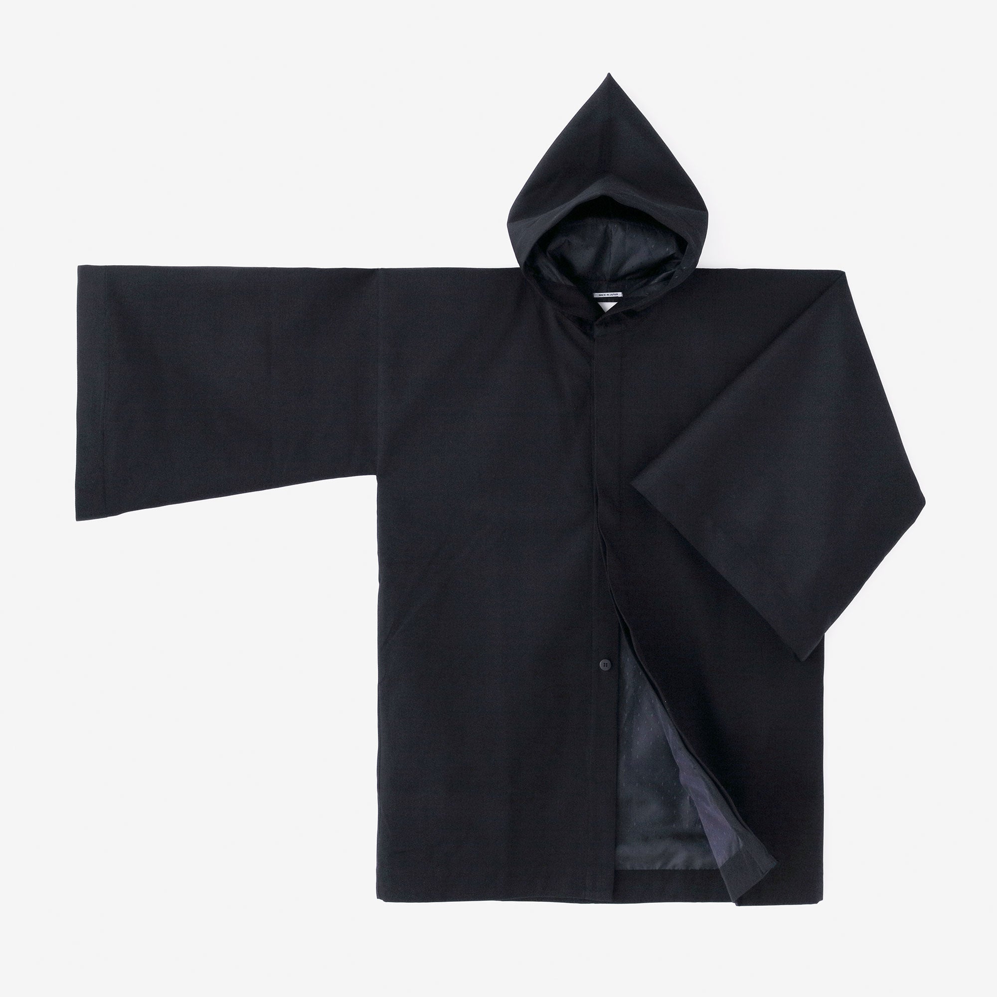 ウールジャカール 頭巾外套（ずきんがいとう） 袷（あわせ）2.0／金襴