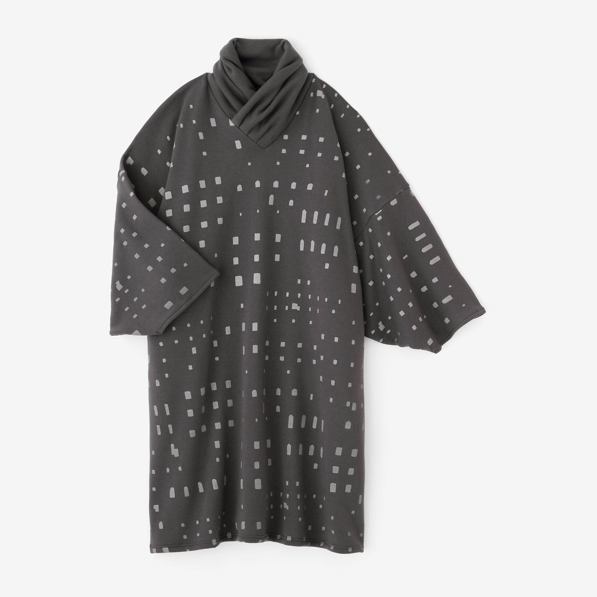 裏毛 衿巻薙刀長方形衣（えりまきなぎなたちょうほうけい）／金襴緞子