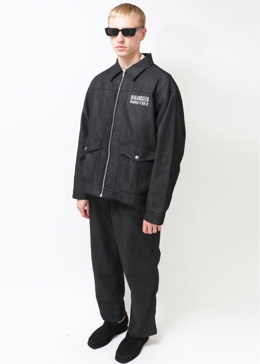 Denim Track Pant デニムイージーパンツ-ハイドアンドシーク 通販 HIDE