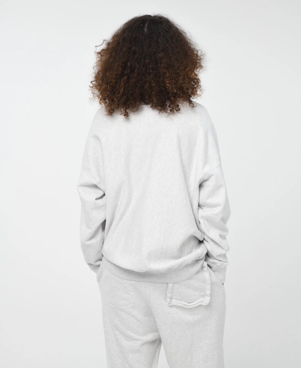 BOWWOW グレー クルーネック トレーナー クルーネックスウェット(S