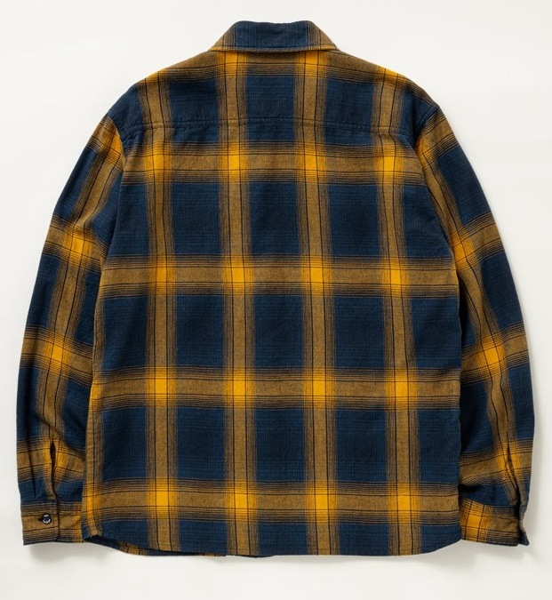 COTTON RAYON CHECK SHIRT オープンカラーシャツ-ラッツ 通販 RATS