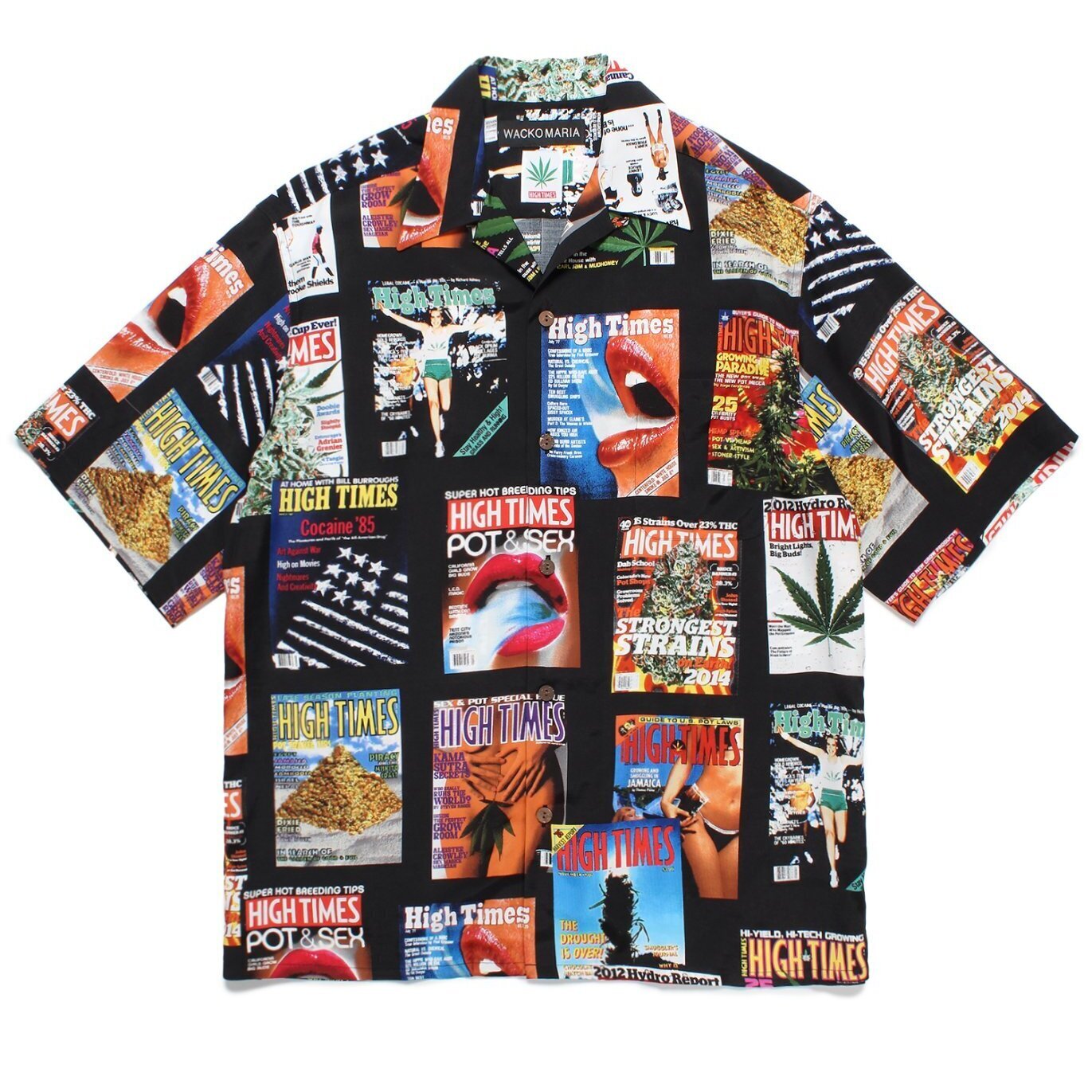 HIGH TIMES / HAWAIIAN SHIRT ハイタイムズ ダブルネーム アロハシャツ