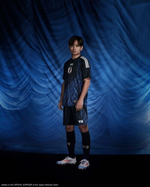 日本代表、新ユニフォーム発表！『Y-3』ブランド展開でテーマは『FIRE