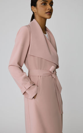OLIVIA Draped Wrap Coat | Soia & Kyo Canada