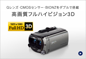 HDR-TD10 | デジタルビデオカメラ Handycam ハンディカム | ソニー