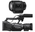 NEX EA50J SONY ソニー ビデオカメラ おまけレンズ、バッテリー付き