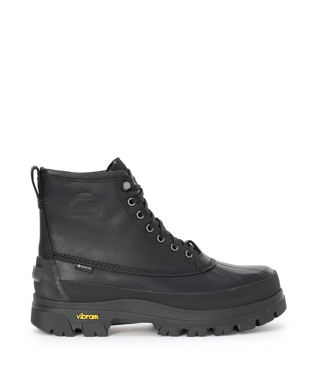 デイストーム ホライゾン ゴアテックス(25 Caribou Buff Black)│SOREL